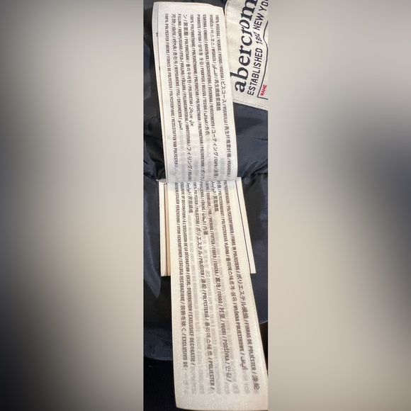 Sz 7/8 Abercrombie bomber jacket - Picture 6 of 7